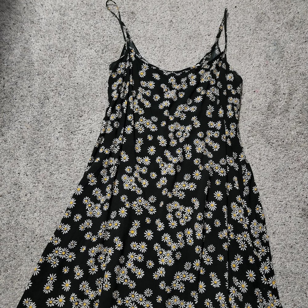 Daisy printed sun dress